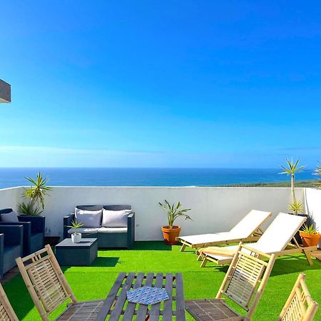 Nazare Boutique W Sea View And Private Rooftop Terace Bagian luar foto