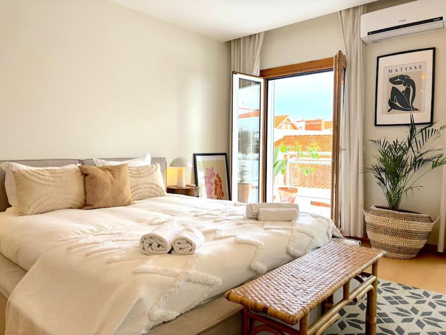 Nazare Boutique W Sea View And Private Rooftop Terace Bagian luar foto