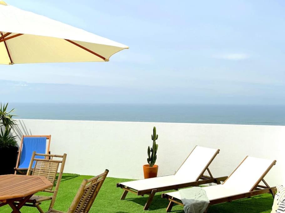 Nazare Boutique W Sea View And Private Rooftop Terace Bagian luar foto